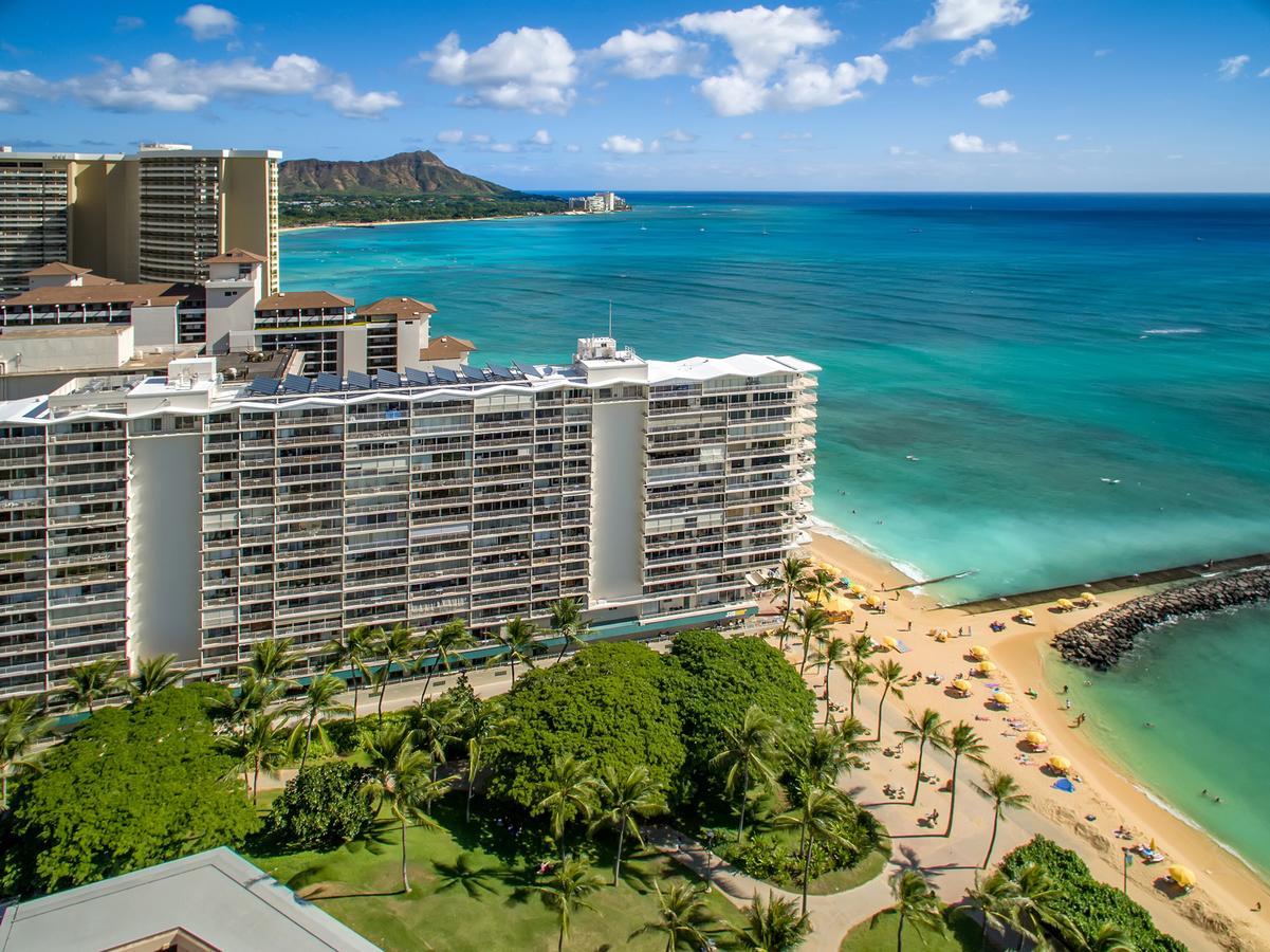 Waikiki Shore Beachfront Honolulu Exterior photo